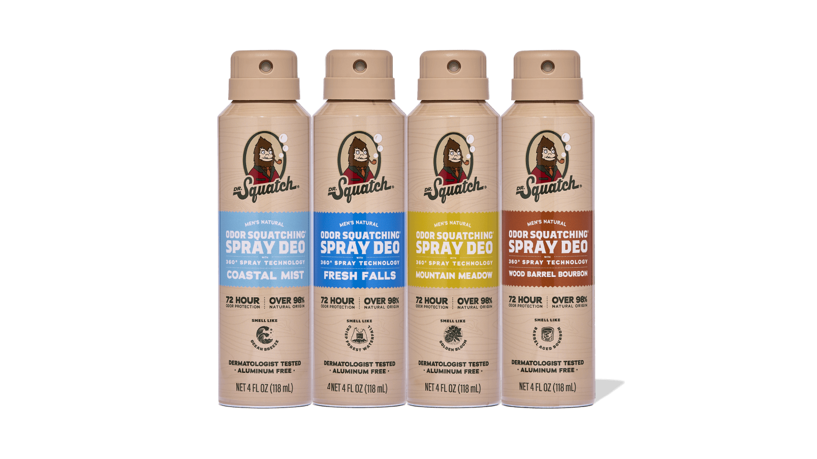 Spray Deodorant 4-Pack S3