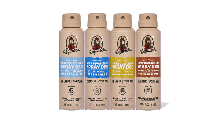 Spray Deodorant 4-Pack S3