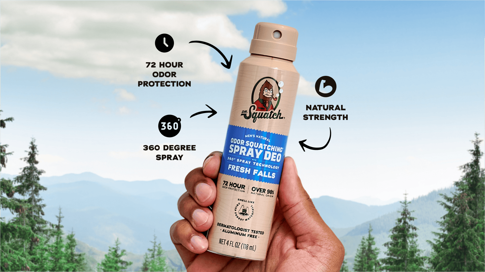 Spray Deodorant 6-Pack Z6