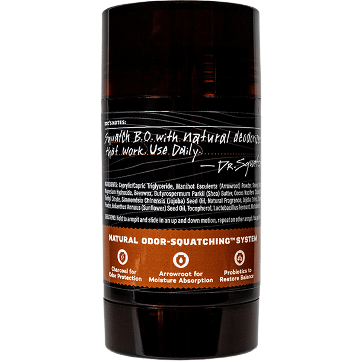Essentials: Wood Barrel Bourbon Deodorant J6