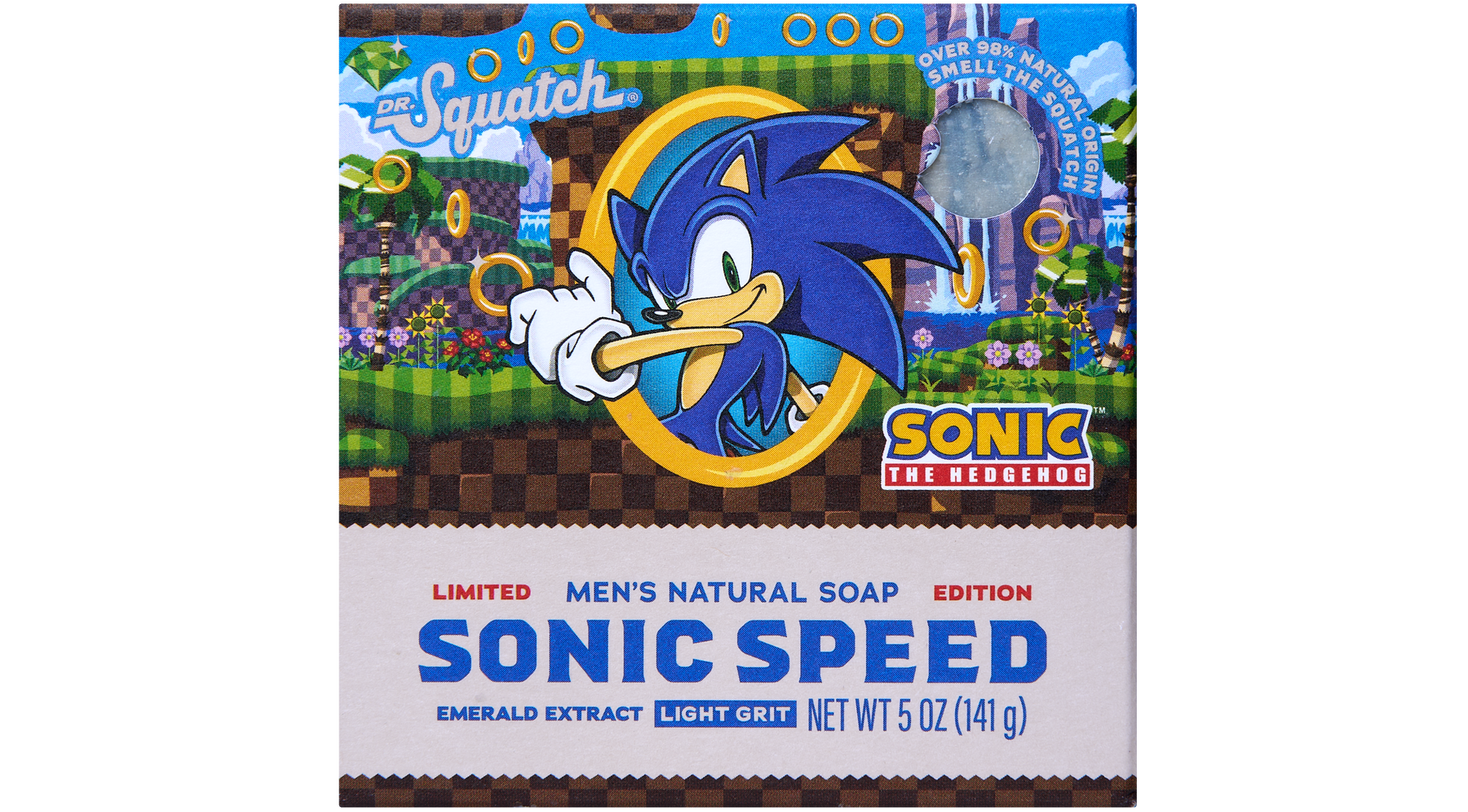 Sonic Speed Super Pack - Exclusive Limited Edition Bar Soap and Deodorant Bundle K4