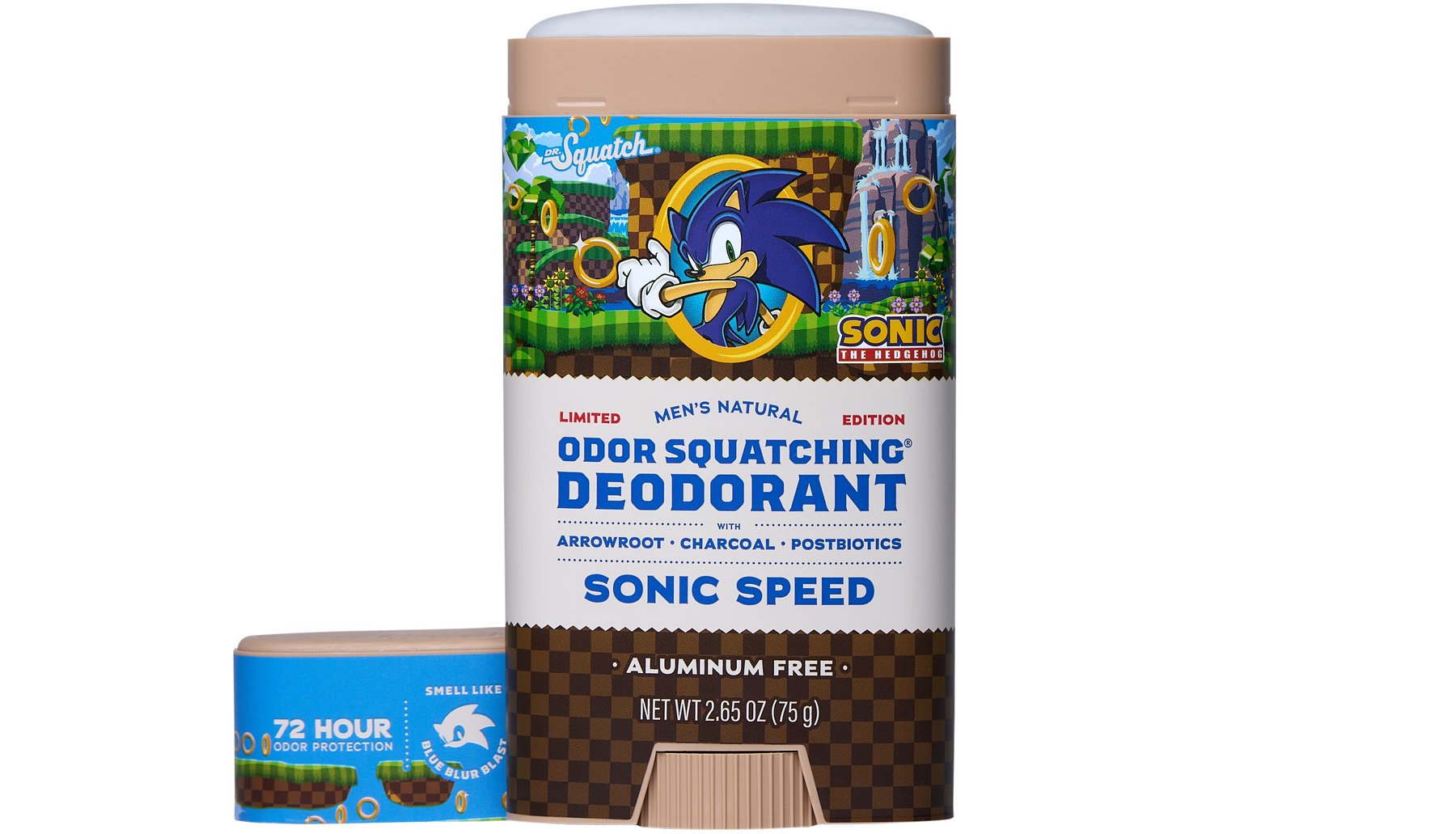 Sonic Speed Super Pack - Exclusive Limited Edition Bar Soap and Deodorant Bundle K4