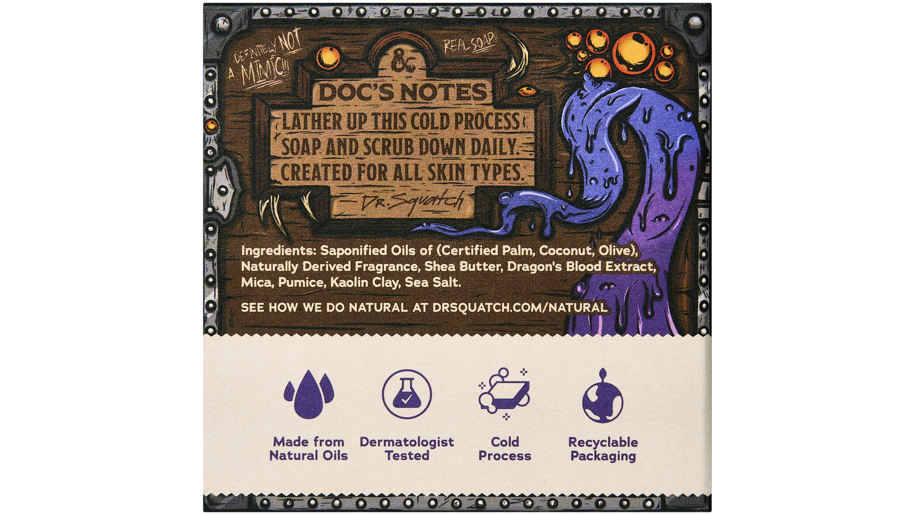 Dungeons & Dragons Mimic Bricc 3-Pack - Exclusive Limited Edition Bar Soap Q2