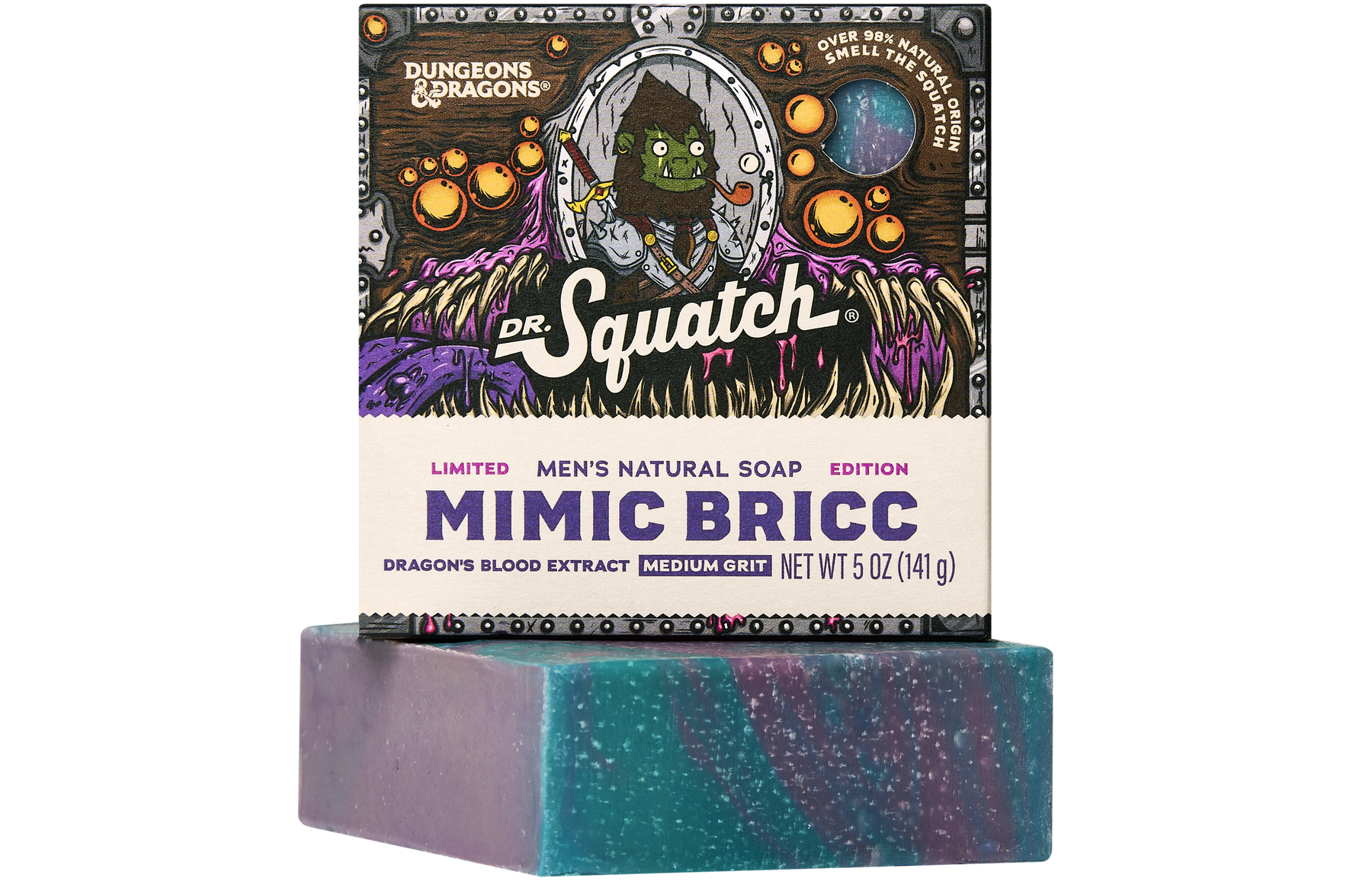 Dungeons & Dragons Mimic Bricc 3-Pack - Exclusive Limited Edition Bar Soap Q2