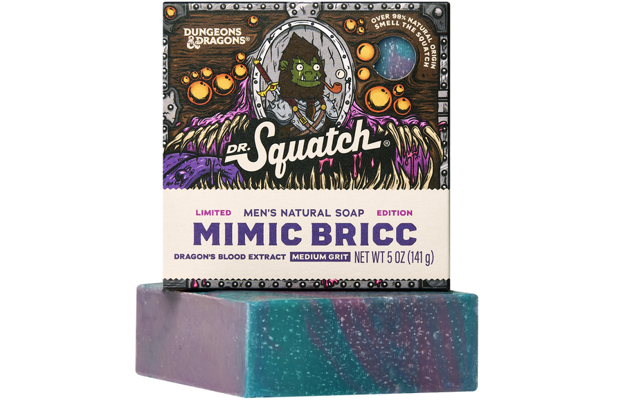 Dungeons & Dragons Mimic Bricc 3-Pack - Exclusive Limited Edition Bar Soap Q2