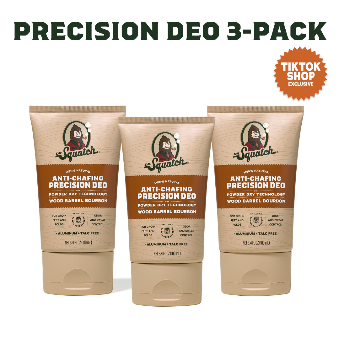 Precision Deo Wood Barrel Bourbon - 3-Pack S6