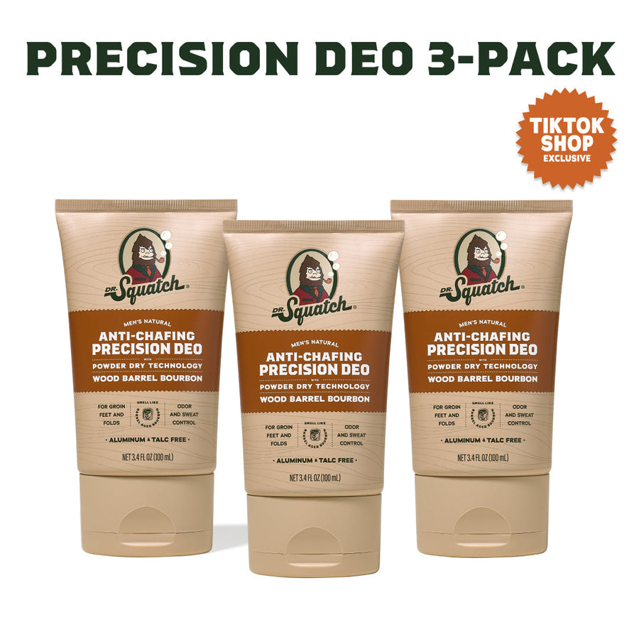 Precision Deo Wood Barrel Bourbon - 3-Pack S6