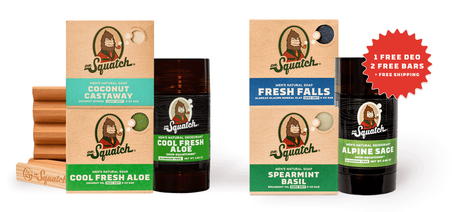 Deodorant & Soap Starter Set X2