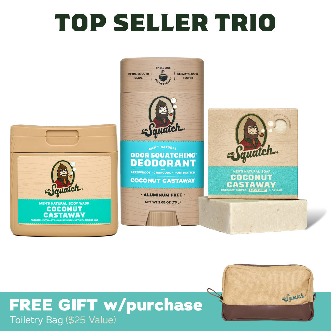 Soap, Deo, Body Wash + GWP Bag - Coconut Castaway H3