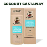 Hair Care Kit + Free Scalp Scrubber | Full & Thick Shampoo | Moisturizing Conditioner | Natural Products for Men Y0