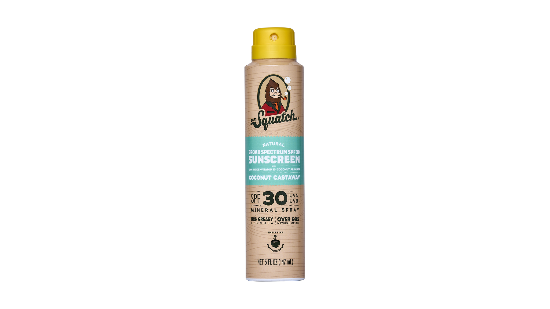 Spray Sunscreen | SPF 30 UVA/UVB Protection | Non-Greasy Mineral Sunscreen for Men J1