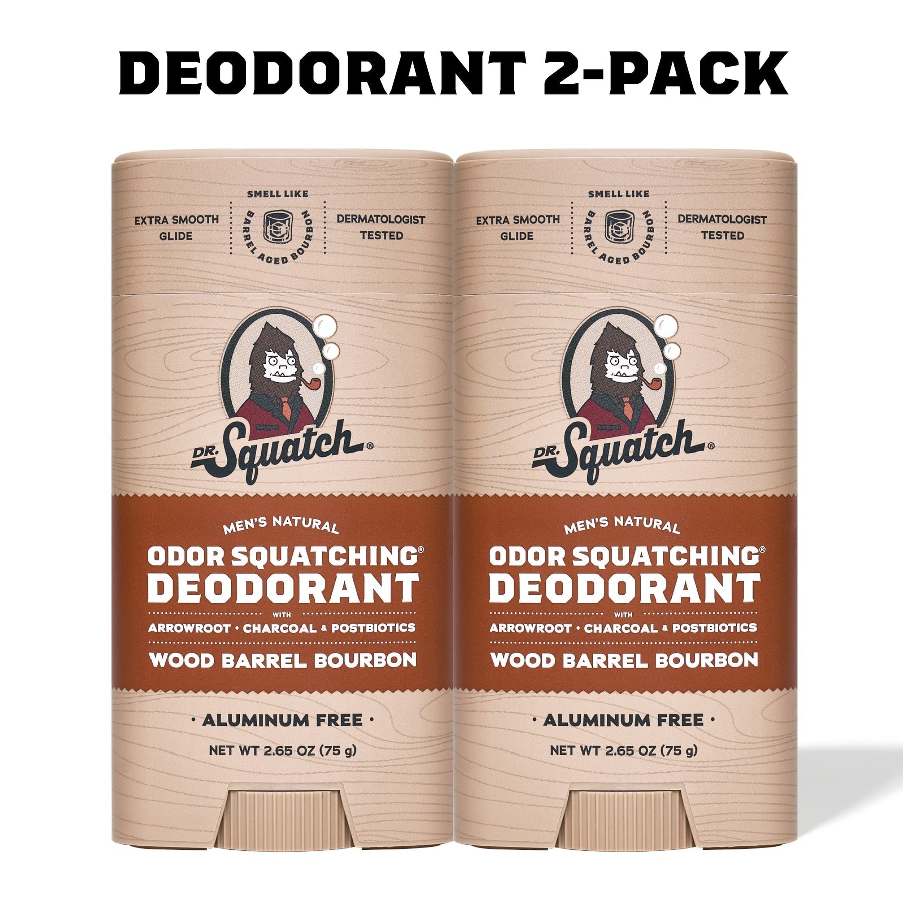 Wood Barrel Bourbon 2-Pack Deodorant N3