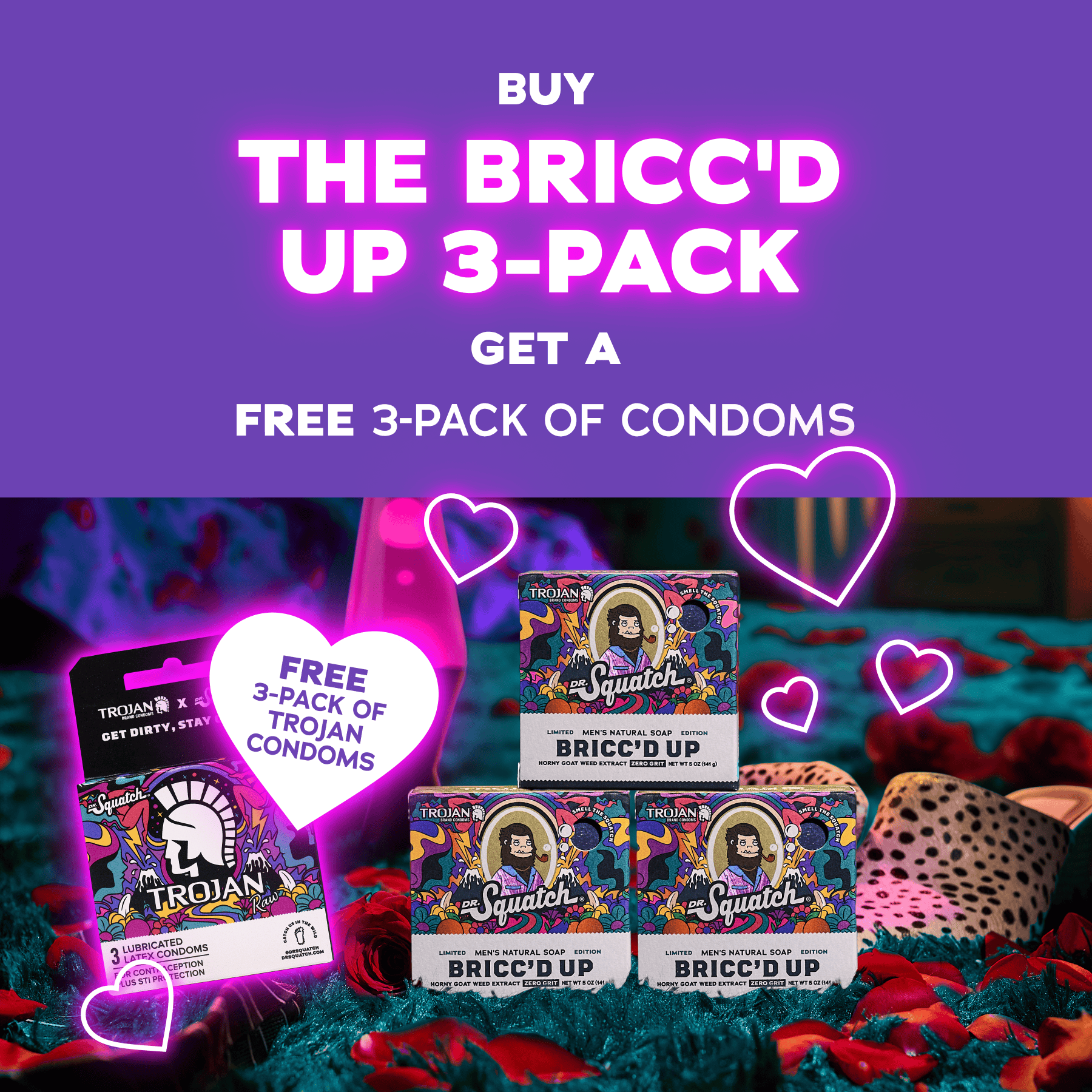 Bricc'd Up Condom 3-Pack Z5