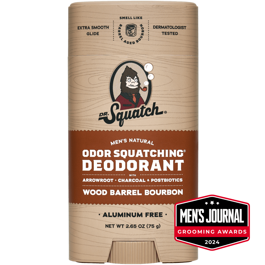 Essentials: Wood Barrel Bourbon Deodorant T2