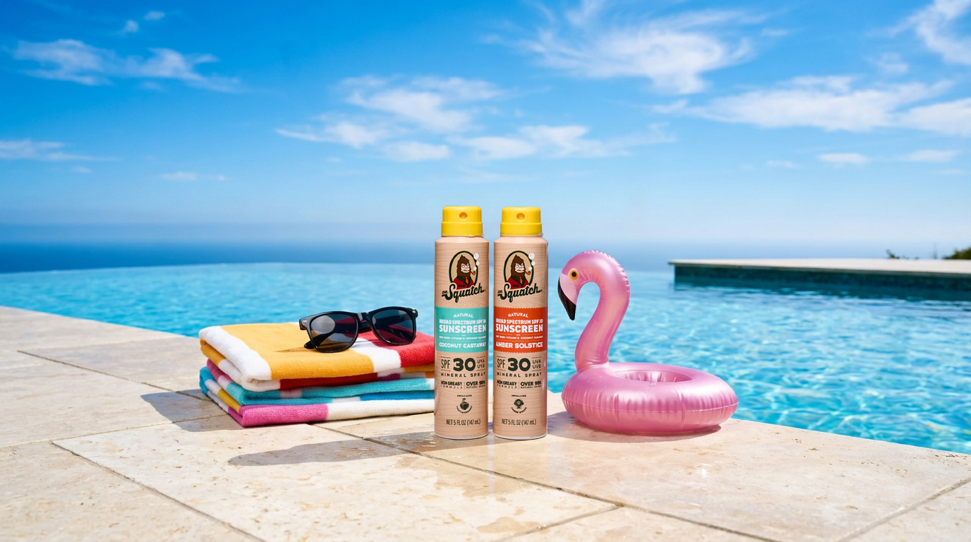 Spray Sunscreen 2-Pack | SPF 30 UVA/UVB Protection | Non-Greasy Mineral Sunscreen for Men X7