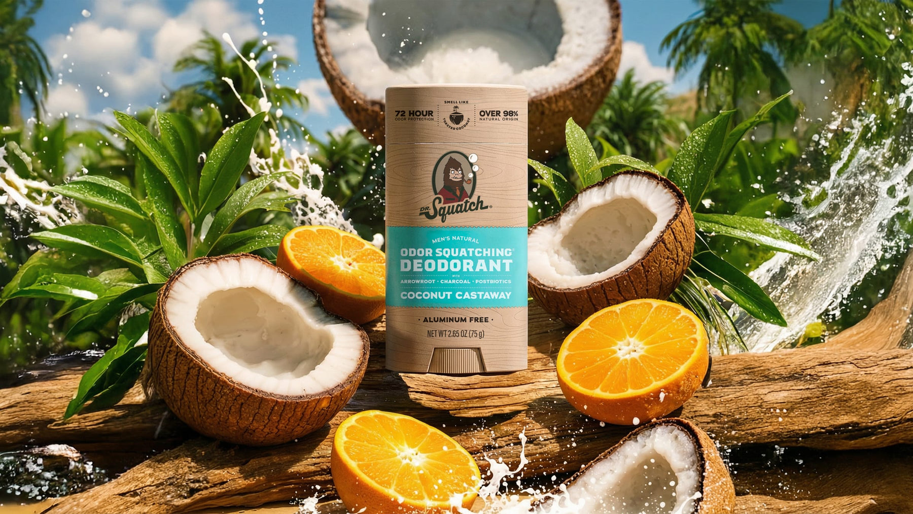 Coconut Castaway Deodorant P0