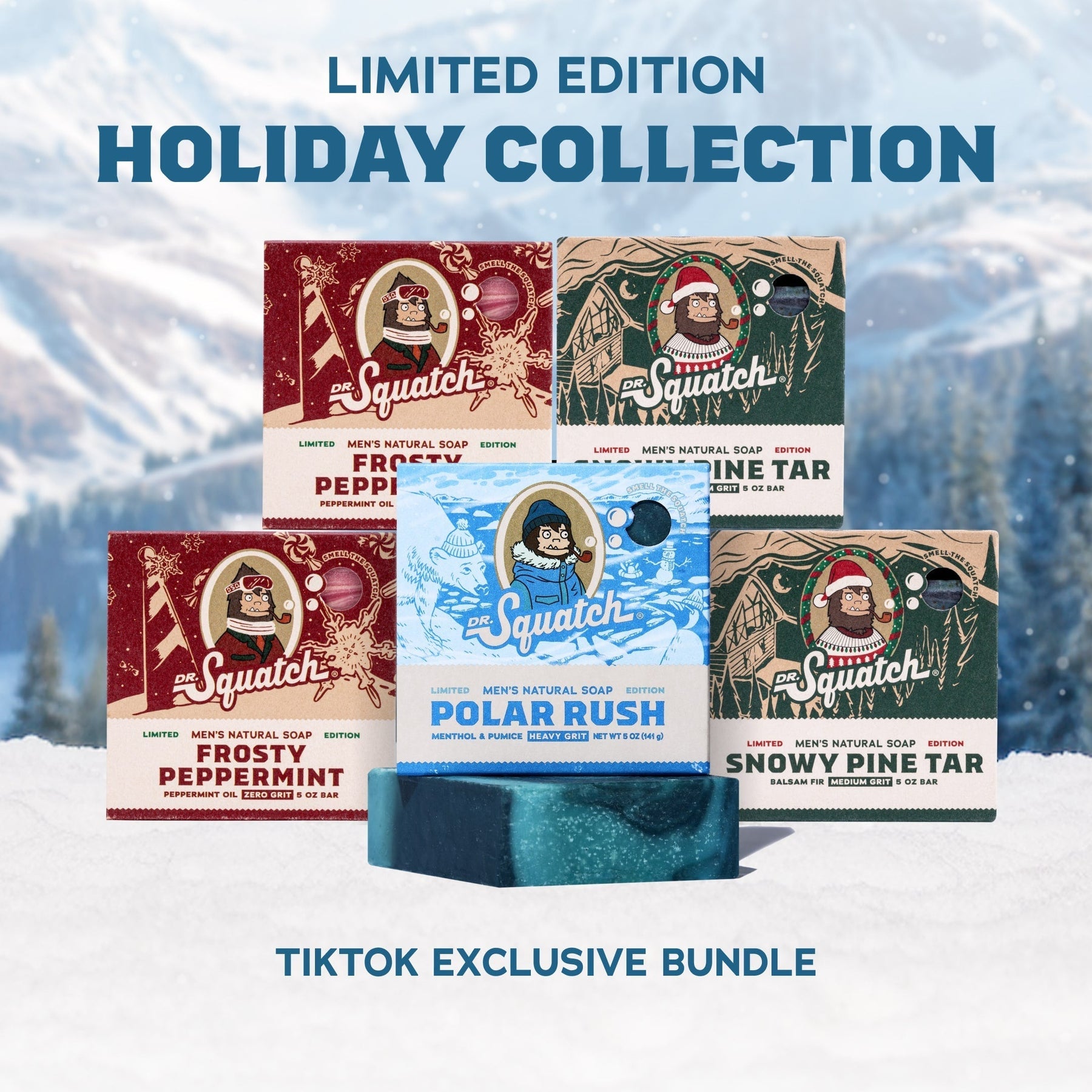 5-Pack Holiday Soap F2