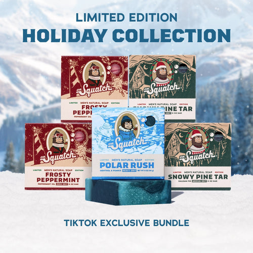 Dr. Squatch 5-Pack Holiday Soap V2 gift set