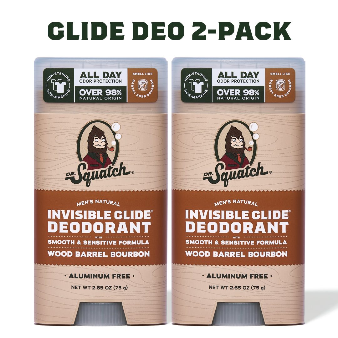Wood Barrel Bourbon 2-Pack Invisible Glide Deo C4
