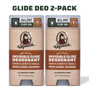 Wood Barrel Bourbon 2-Pack Invisible Glide Deo C4