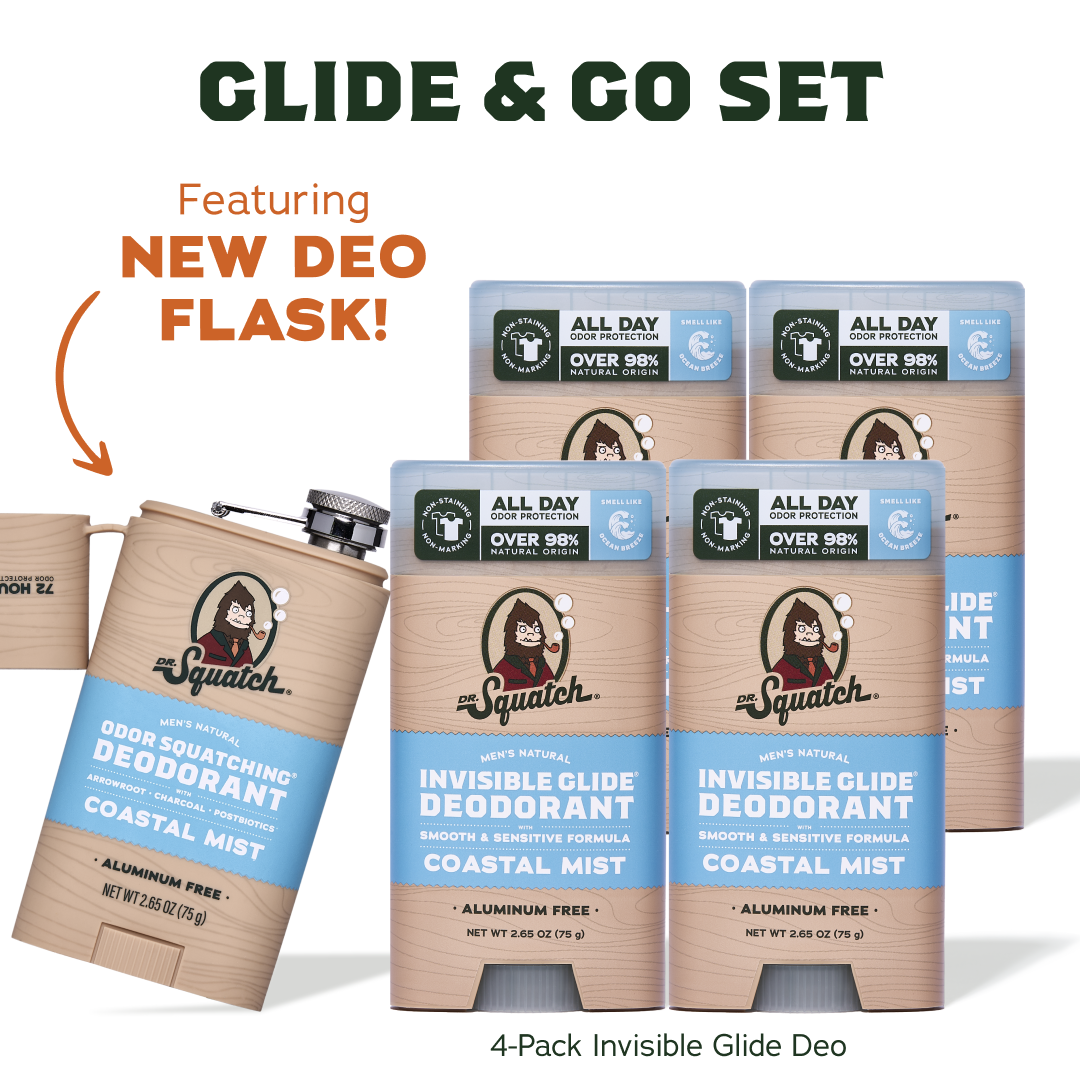 Coastal Mist IG Glide 4-Pack + Deo Flask E8