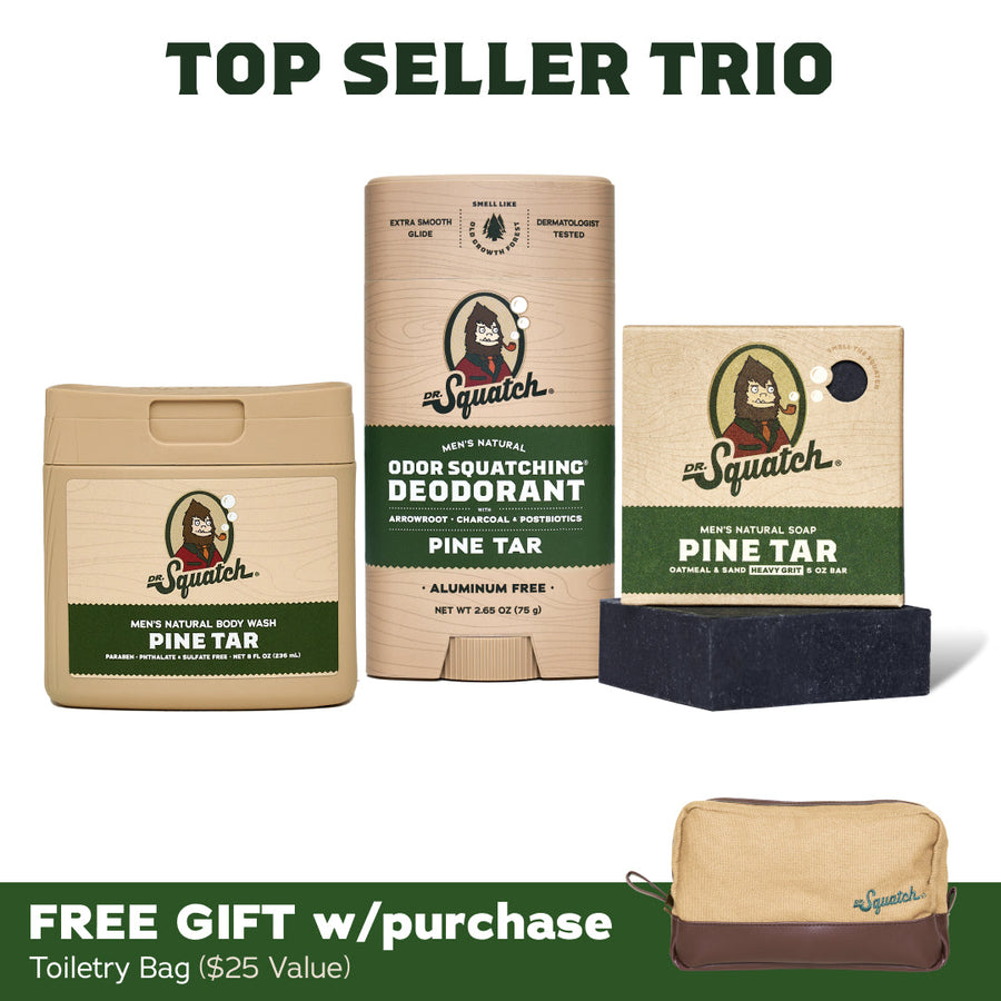 Soap, Deo, Body Wash + GWP Bag - Pine Tar L9