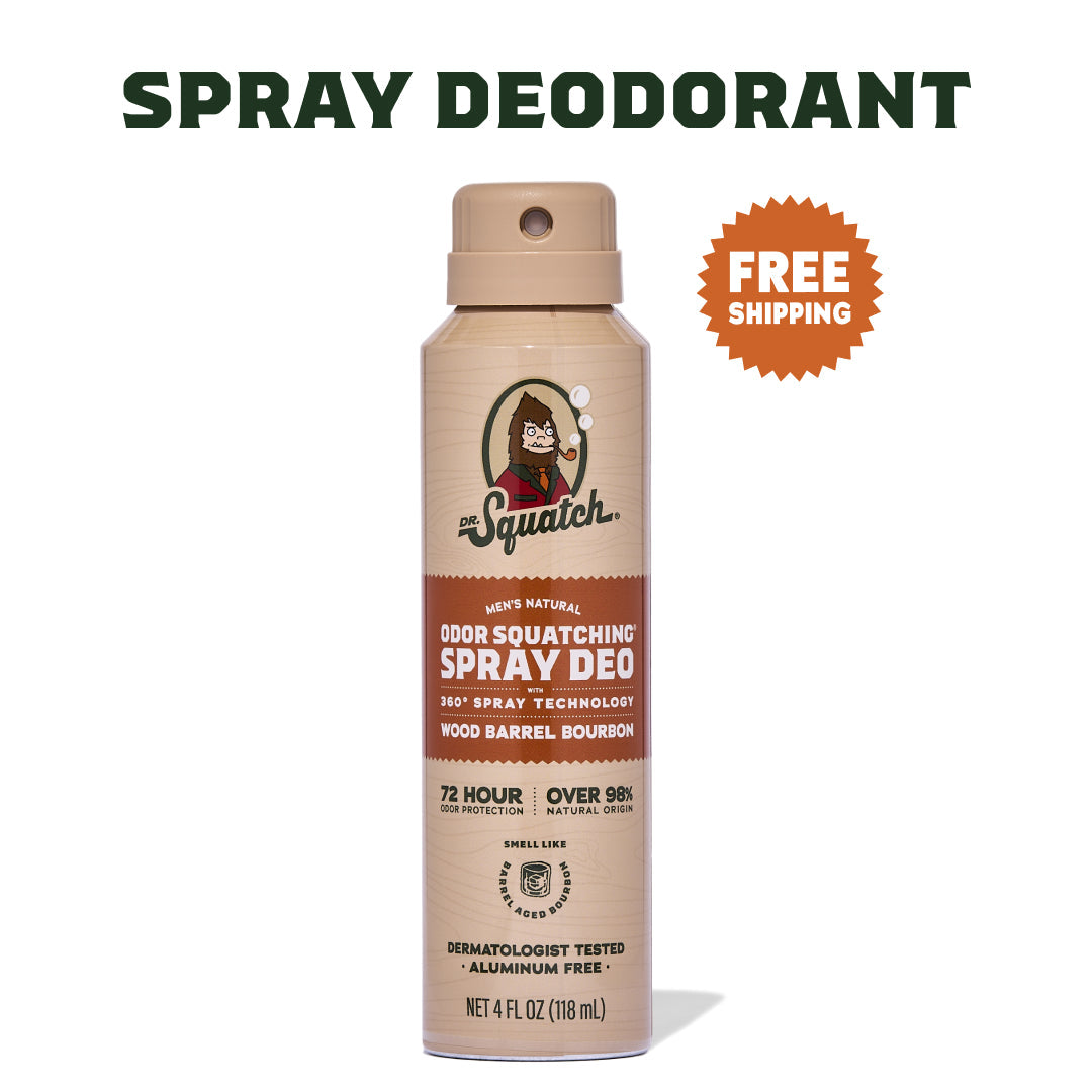 Wood Barrel Bourbon Spray Deo E3