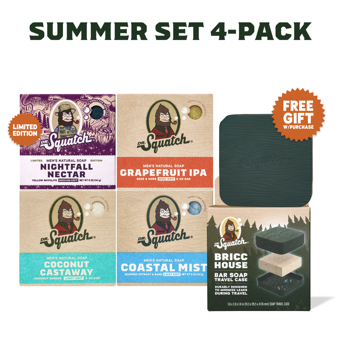 Summer Set 4-Pack + GWP Travel Case U1