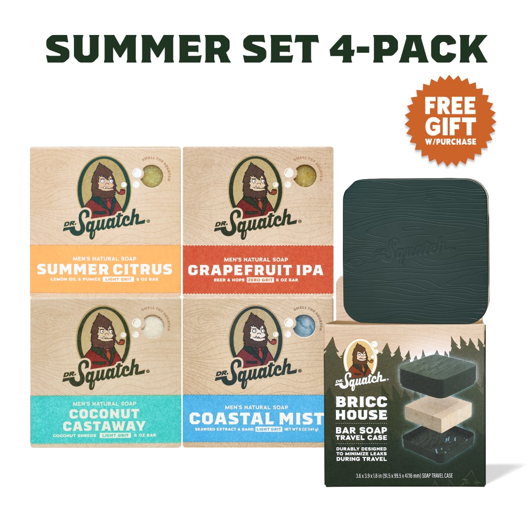 Summer Set 4-Pack + GWP Travel Case M9