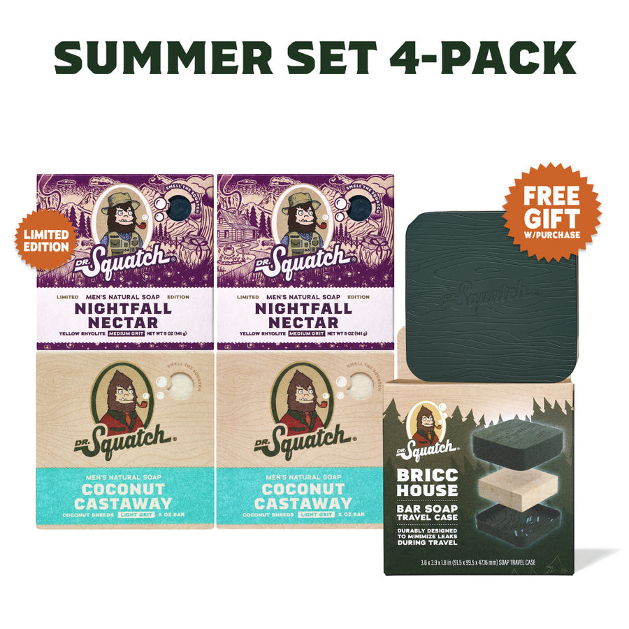 Summer Set 4-Pack + GWP Travel Case B3