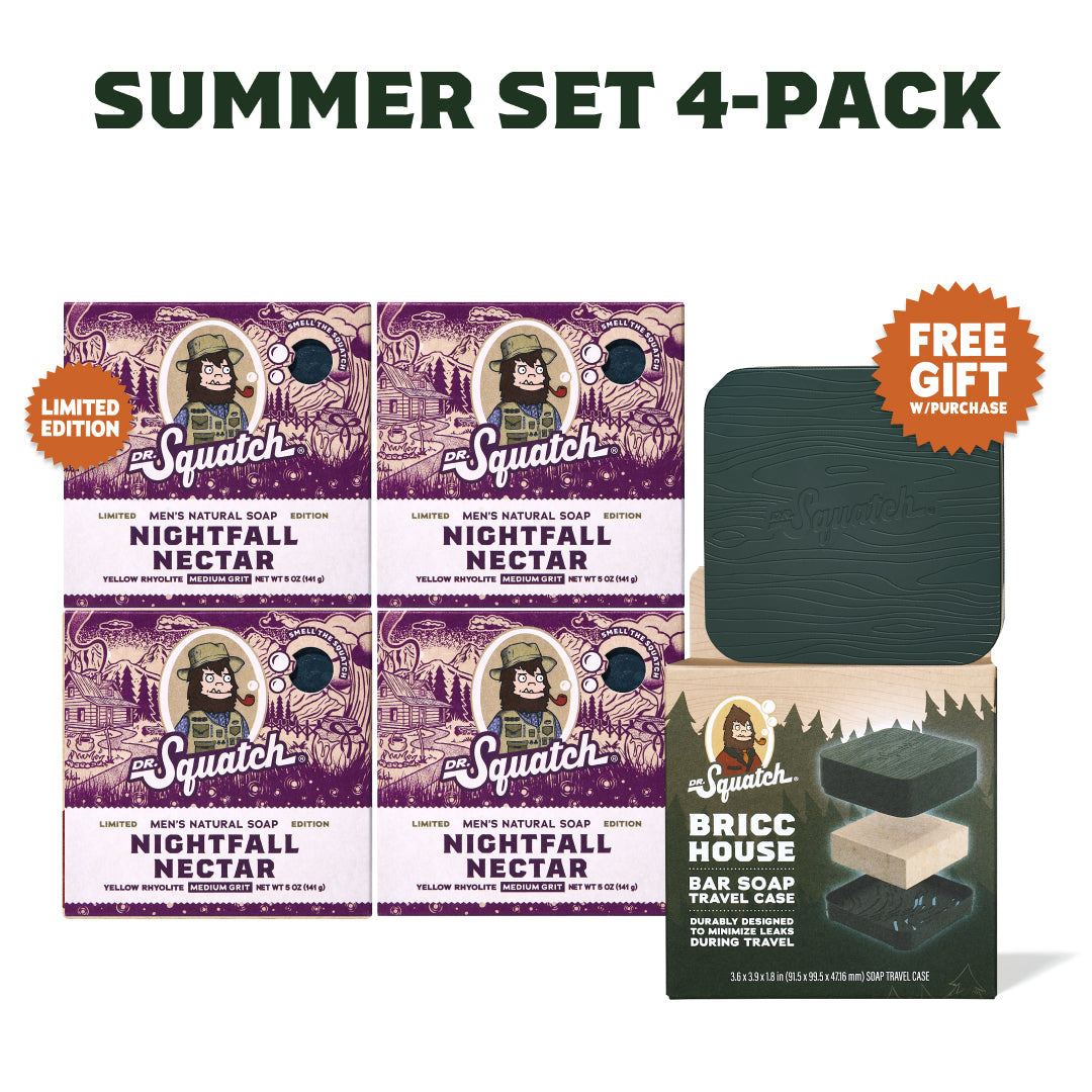 Summer Set 4-Pack + GWP Travel Case P0
