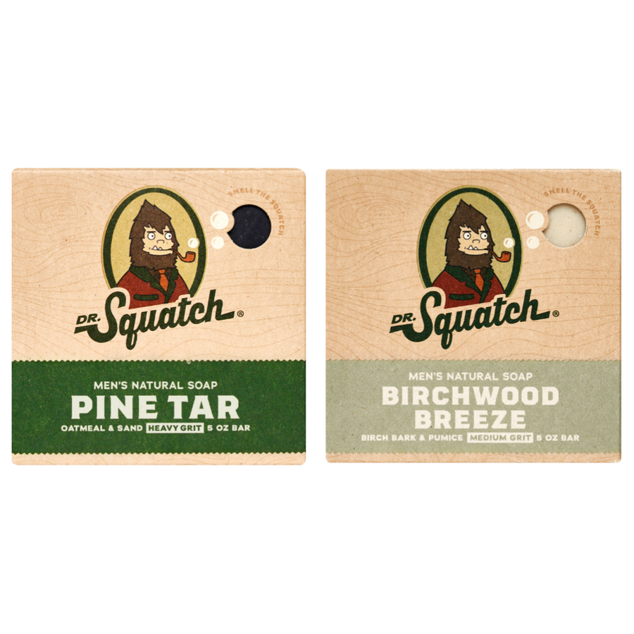 Woodsy 2-Pack Natural Bar Soap E9