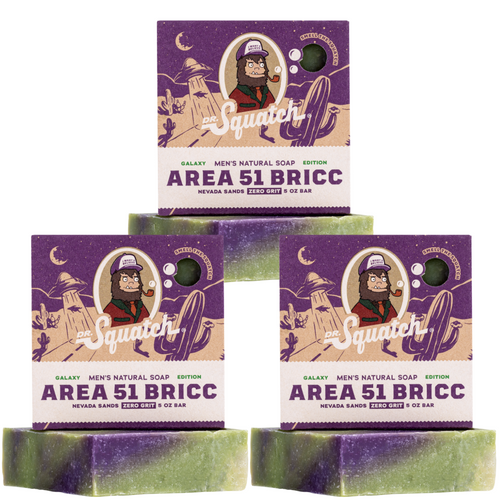 Dr. Squatch Dr. Squatch Area 51 Bar Soap 3-Pack Limited Edition gift set — product photo 1 of 4