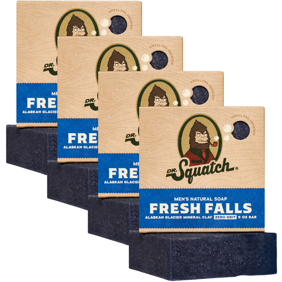 4-Pack Fresh Falls Natural Bar Soap C9
