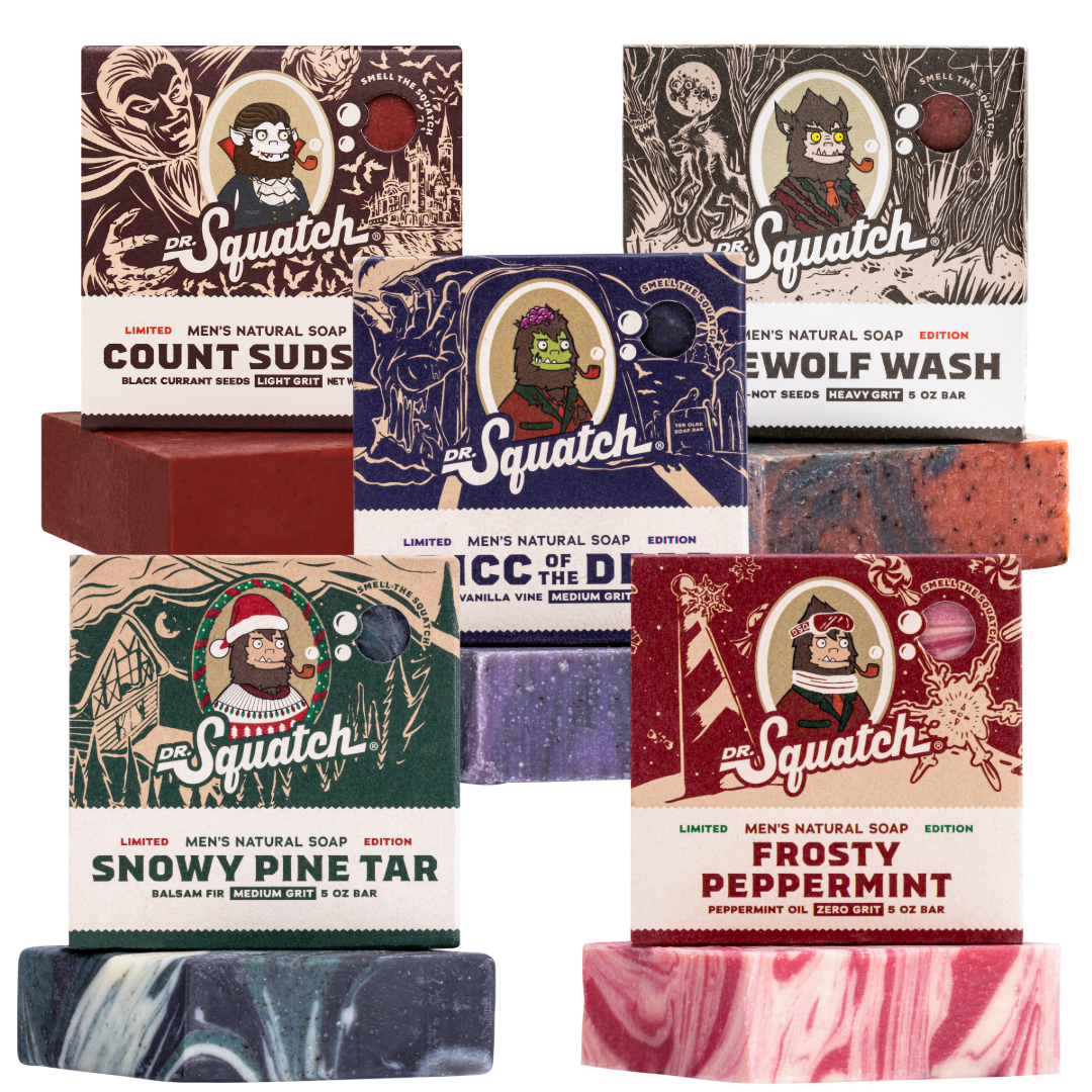 Holiday Hangover 5-Pack Natural Bar Soap V3