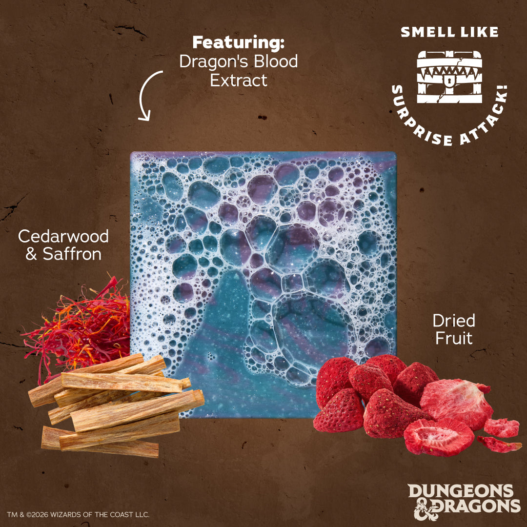 Dungeons & Dragons Mimic Bricc 3-Pack - Exclusive Limited Edition Bar Soap Q2