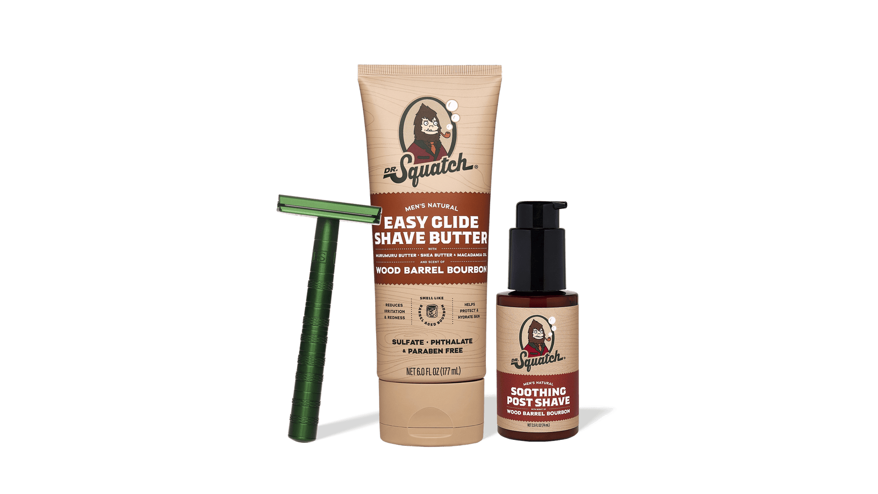 Wood Barrel Bourbon Glide Guy Bundle E5