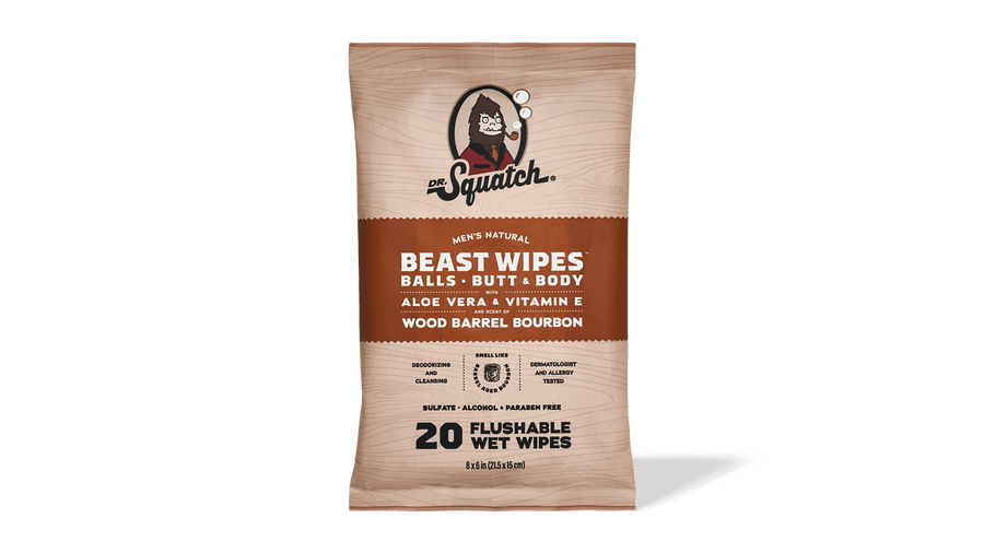 FREE Wood Barrel Bourbon Wipes A6