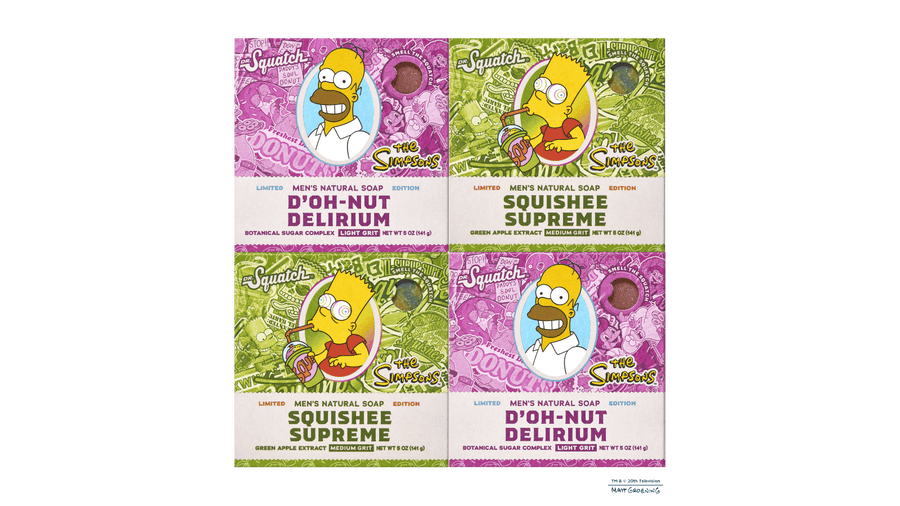 Simpsons Suds 4-Pack W4