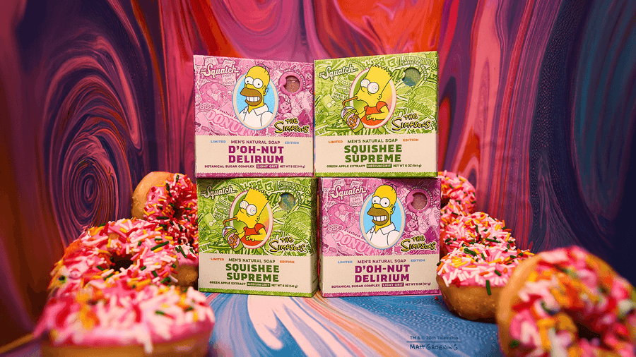 Simpsons Suds 4-Pack W4