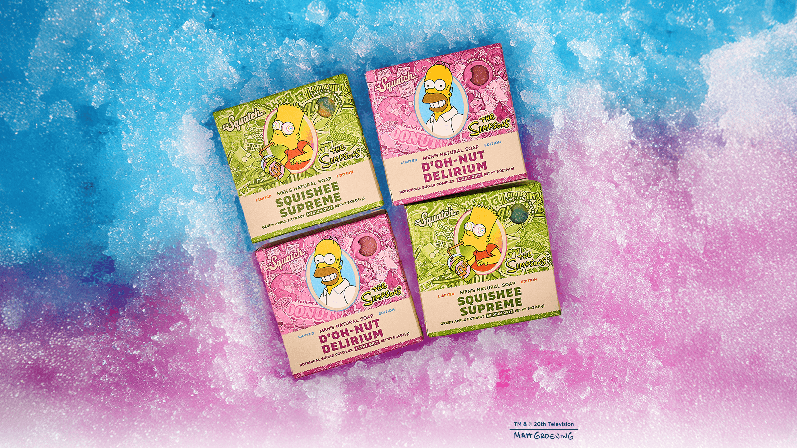 Simpsons Suds 4-Pack W4
